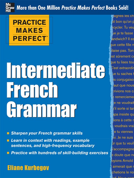 Title details for Intermediate French Grammar by Eliane Kurbegov - Available